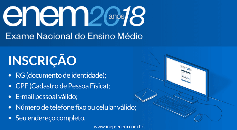 INSCRIÇÃO DO ENEM AQUI