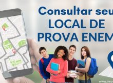Consultar seu LOCAL DE PROVA ENEM
