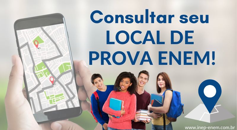 Consultar seu LOCAL DE PROVA ENEM