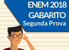 Enem 2018 - Gabarito - Segundo dia