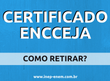 Certificado Encceja
