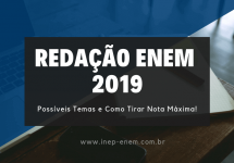 Redação Enem 2019
