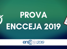 PROVA ENCCEJA 2019