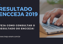 Resultado Encceja 2019