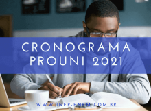 cronograma prouni 2021