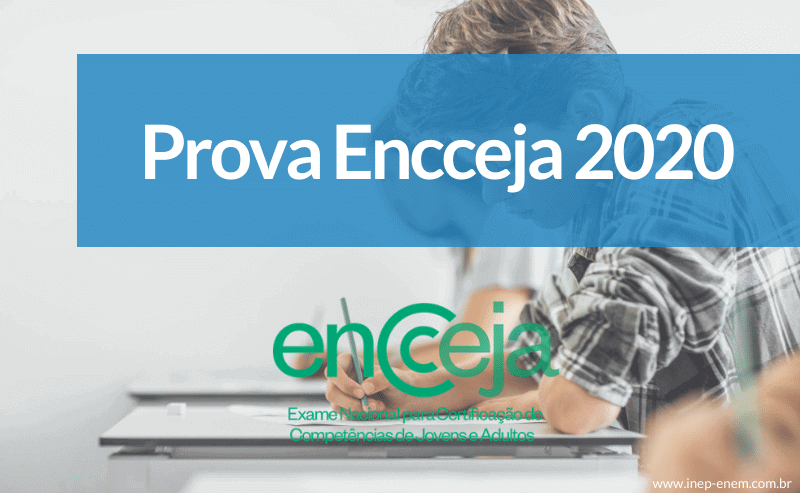prova encceja 2020