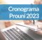 cronograma prouni